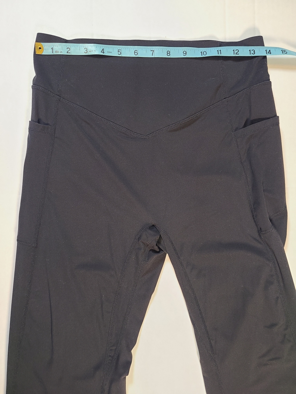 HALARA Womens L Black High-Rise Flare Leggings With Ruched Bottom - Picture 5 of 10